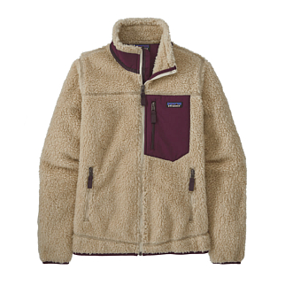 Флиска Patagonia женская Classic Retro-X Fleece Jacket dark natural - night plum