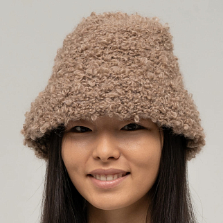 Шляпа CHECK YA HEAD коричневая 2480/7