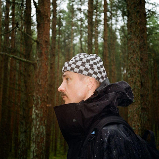 Шапка-бини Jacob Cro Twins Grey