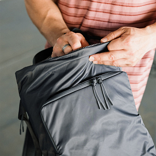 Рюкзак-шоппер SHU тёмно-серый