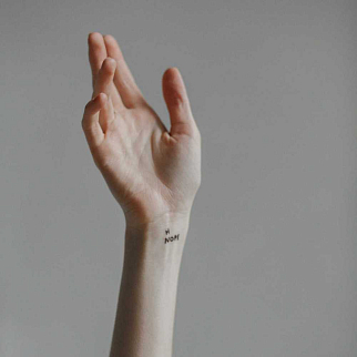 Временная татуировка My skin is my moulskin