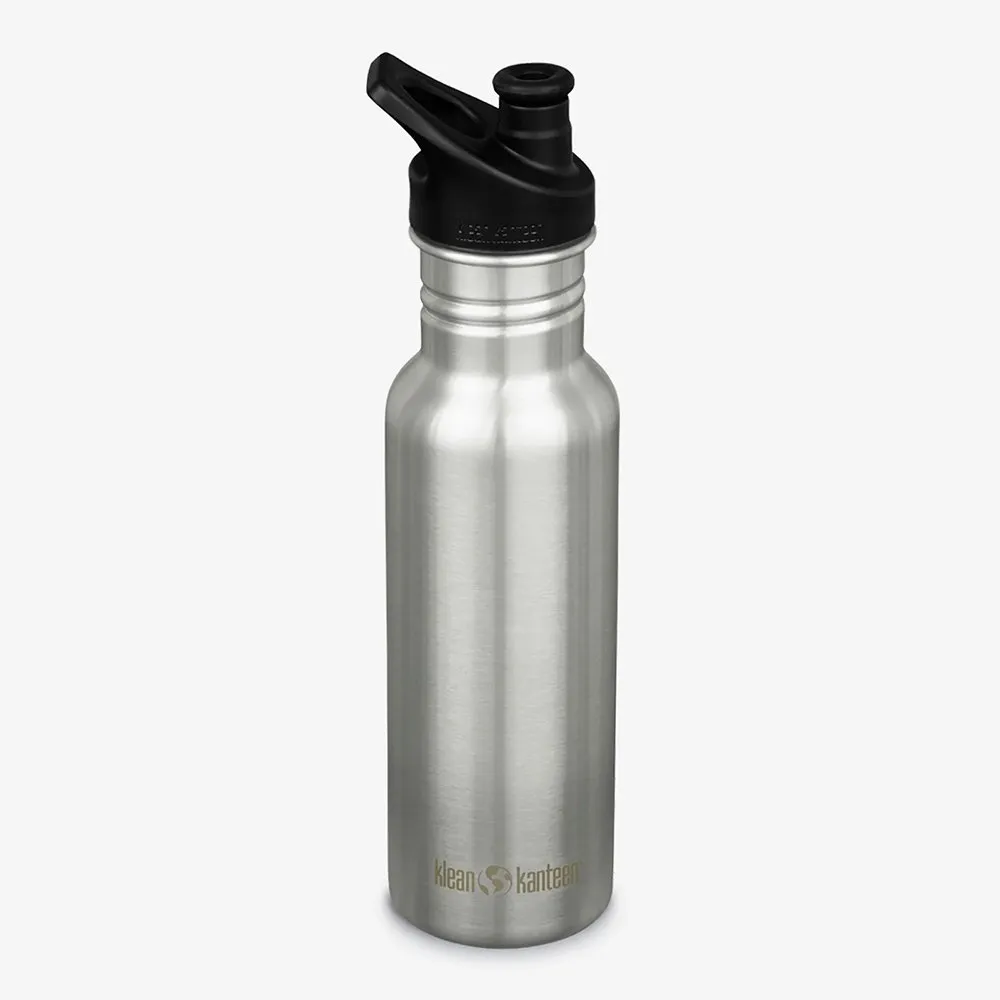 Бутылка Klean Kanteen Classic Sport 532 мл Brushed Stainless - фото 1