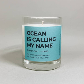 Ароматическая свеча taddywax Ocean is calling my name