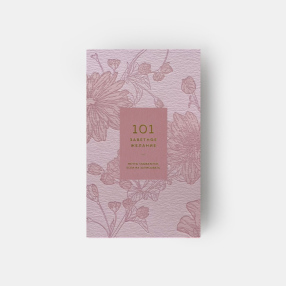Блокнот 101 заветное желание Розовый с обложкой No.9