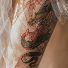 Временная татуировка Japanese Dragon