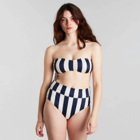 Купальник низ Dedicated Bikini Pants Slite Big Stripes Navy