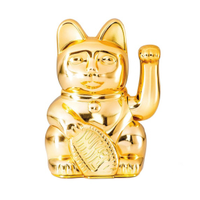 Манэки-нэко - Lucky Cat золотой