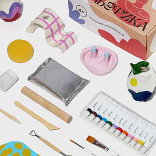 DIY Набор для лепки из глины Рельефика