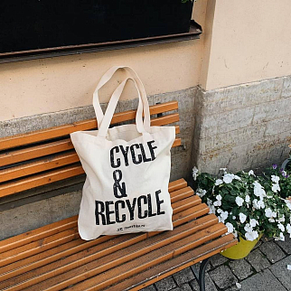 Шоппер CYCLE and RECYCLE